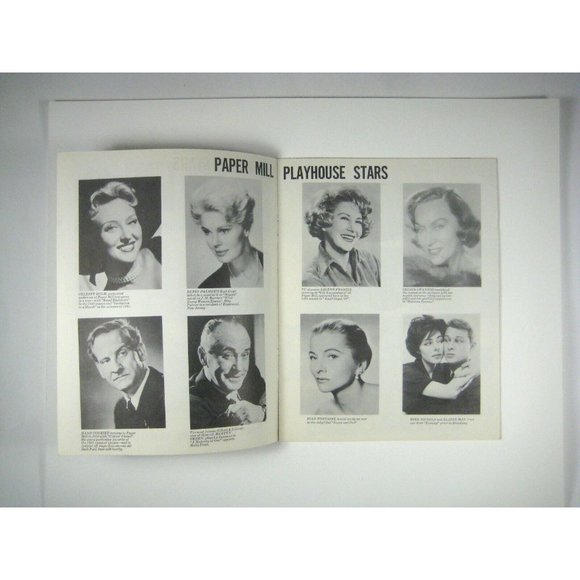 Paper Mill Playhouse Theatre Program 1962 NJ Brennan Francis Miracle Worker - Picture 6 of 11